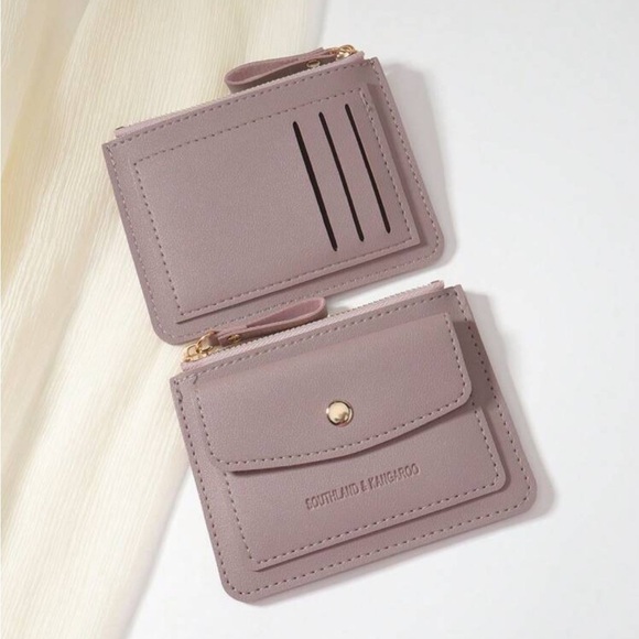 ⚠️Clearance Lilac Purple Flip Cover And Zipper Wallet / Cardholder - Picture 4 of 5